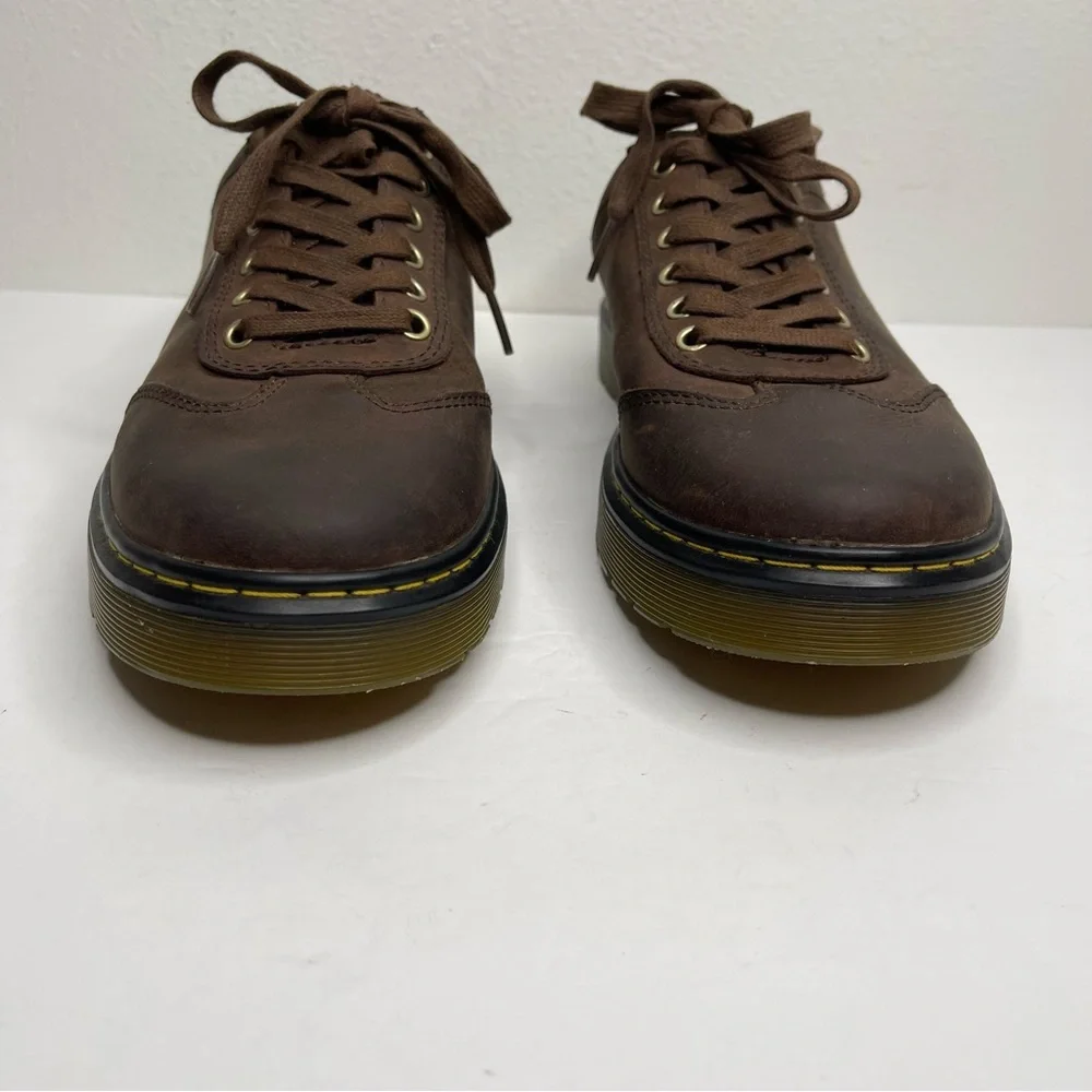 Dr Martens Dewayne Brown Nubuck Leather Lace Up Oxford Shoes Sz 11 Vintage 90’s